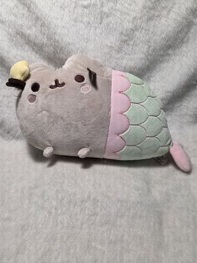 Pusheen Mercat 12" Mermaid Cat with Gold Star Gund Stuffed Toy NO HANGTAG